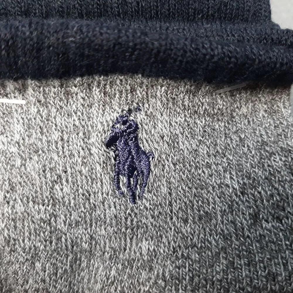 Polo Ralph Lauren Socks Mens Gray 4 Pairs PRL ZP113858PKN 3-PACK BUNDLE!